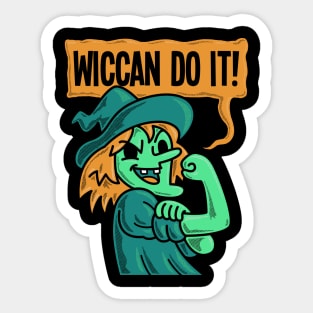 Wiccan Do It Sticker